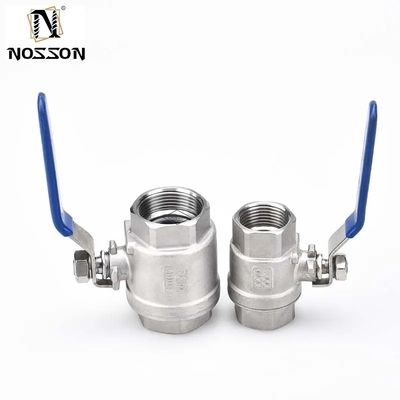 Κλειδωτή λαβή 2 οδός 1/2 &quot;DN15 15mm χειροκίνητη πίεση PN63 από ανοξείδωτο χάλυβα βαλβίδα σφαίρας για εφαρμογές υψηλής πίεσης