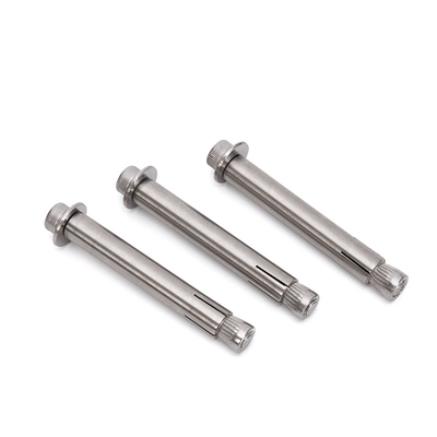 Μετρική διάμετρος 1/2 Stock SS304 Αγκυροβολητές μανίκια Ατσάλι Hex Socket Pan Head Επέκταση Αγκυροβολητήρα βρόγχος για την κατασκευή