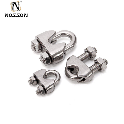 Μετρικό μέγεθος DIN Standard Stainless Steel Wire Rope Clip Forged Marine Rigging Cable Clamp με προσαρμοσμένη υποστήριξη OEM