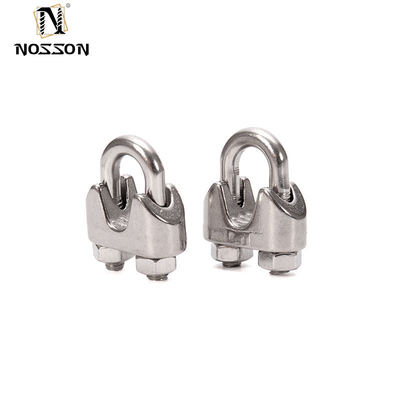 Μετρικό μέγεθος DIN Standard Stainless Steel Wire Rope Clip Forged Marine Rigging Cable Clamp με προσαρμοσμένη υποστήριξη OEM