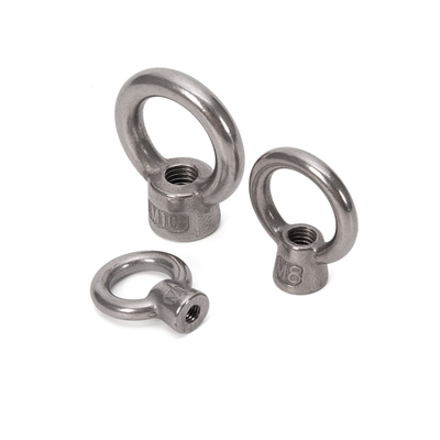 Ατσάλι από ανοξείδωτο χάλυβα 304/316 JIS 1169 Eye Nut A4-80 Passivation για την ανύψωση βαρέων φορτίων
