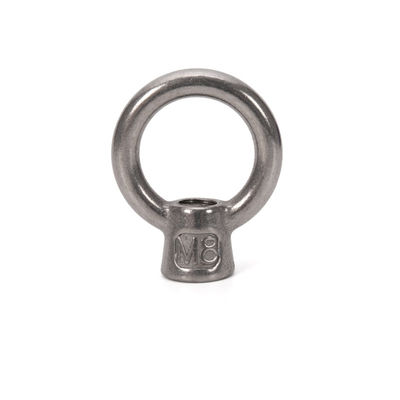 Δαχτυλίδι θαλάσσιου καλωδίου SS314 M10 Στρογγυλοσίδερο με μαύρο οξείδιο και αυτοκρατορικό σύστημα μέτρησης