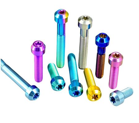 JIS Standard ZINC Finish ανθεκτικό M6 * 40mm Titanium Alloy Torx Head Bolts βίδα για κινητήρα μπροστινό τροχό Hub Scooter