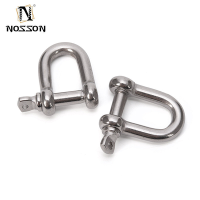 8mm Marine Hardware Αυτοκινητοβιομηχανία συνιστάται 316 Stainless Steel D αλυσίδα με βίδα κολάρο καρφί
