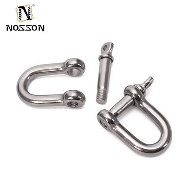 8mm Marine Hardware Αυτοκινητοβιομηχανία συνιστάται 316 Stainless Steel D αλυσίδα με βίδα κολάρο καρφί
