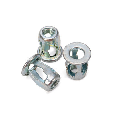 Μετρική M5 επίπεδης κεφαλής με σχισμή στο σώμα Jack Nut Blind Rivet Nut για σφραγισμό βαρέων απαιτήσεων