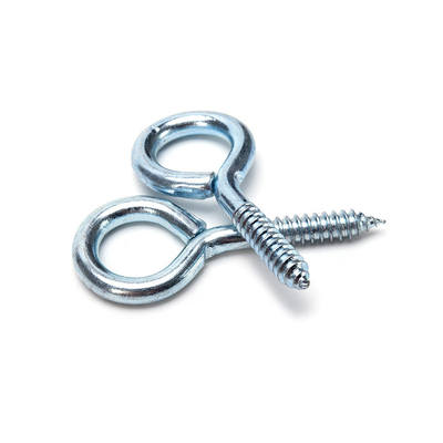 DIN Standard Open Screws Carbon Steel Zinc Galvanized Fish Eye Screw Hook με μετρικό σύστημα μέτρησης