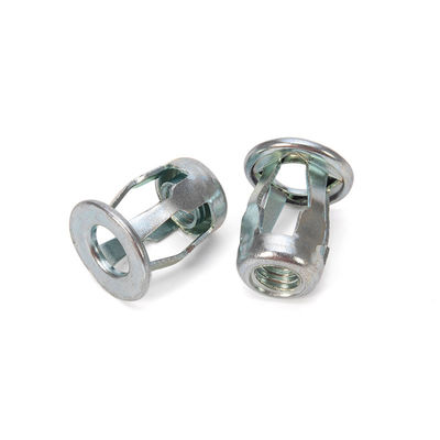 Πενιχρό μαλακό τοίχωμα Jack Nuts Petal Nuts Επεκτάσεις Nut Thin For Hollow Wall Iron Skin Line Metric