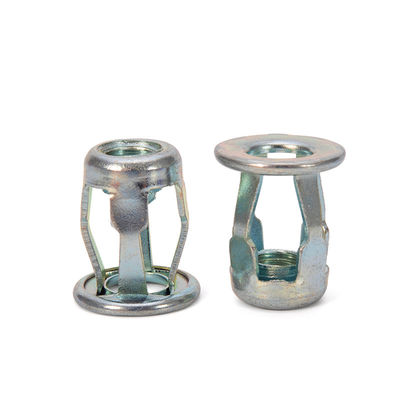 Πενιχρό μαλακό τοίχωμα Jack Nuts Petal Nuts Επεκτάσεις Nut Thin For Hollow Wall Iron Skin Line Metric