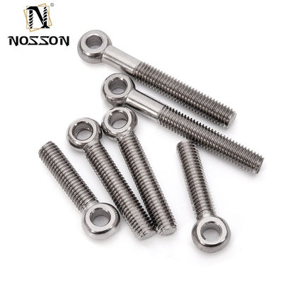 Ατσάλι από ανοξείδωτο χάλυβα DIN Standard Swing Fish Round Eye Bolt και Wing Nut για εφαρμογές ανύψωσης M2 M3 M4 M5 M10 M12 M24