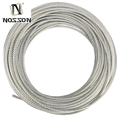 Κρατητήρα καλωδίων AISI SUS 304 316 Ατσάλινο σύρμα 1mm 1.5mm 2mm 3mm 4mm 5mm 6mm 7mm 8mm 9mm 10mm Προσαρμοσμένο χρώμα