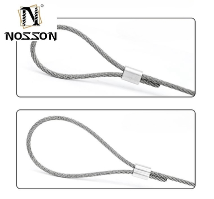 M6 1.6-5.5mm Θάλασσα Εμπορική Μακρογραμμική Μοναδική Διπλή Αλμυρόνερο Crimping Αλουμίνιο Αλιευτικά Crimps μανίκι με GB Standard Αλμυρόνερο