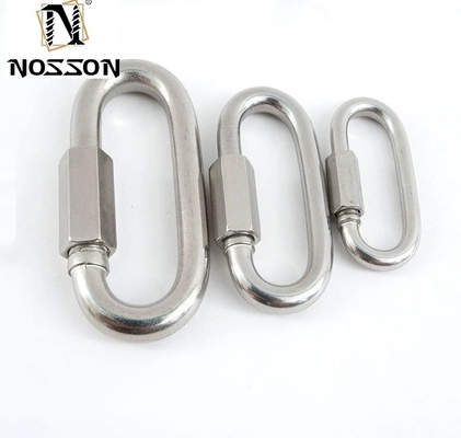 Ατσάλι από ανοξείδωτο ατσάλι Quick Link for Chain Connector Heavy Duty Industry Machine