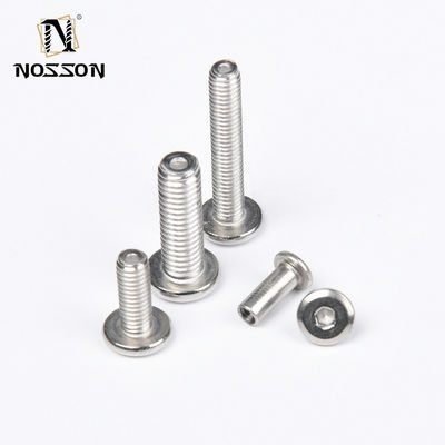 Ατσάλι από ανοξείδωτο ατσάλι Allen Flat Countersunk Head Hex Countersink Hexagon Socket Undercut Screws