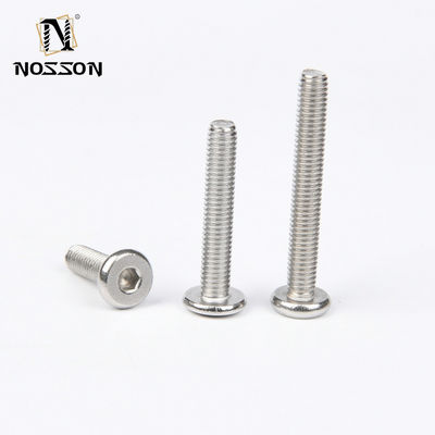 Ατσάλι από ανοξείδωτο ατσάλι Allen Flat Countersunk Head Hex Countersink Hexagon Socket Undercut Screws