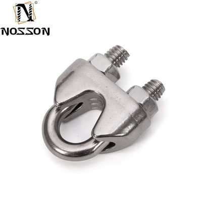 ΖΙΝΚΑΤΙΚΟΣ Τελειωτικός διπλός σωλήνας για σχοινί από ανοξείδωτο χάλυβα μέσα σε μετρικό σύστημα μέτρησης