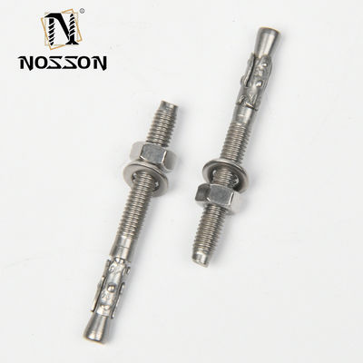 DIN Standard ZINC Finish 304 Stainless Steel Wedge Expansion Anchor Bolt για τις απαιτήσεις του πελάτη