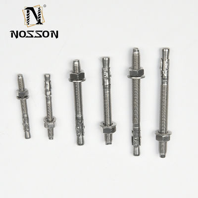 DIN Standard ZINC Finish 304 Stainless Steel Wedge Expansion Anchor Bolt για τις απαιτήσεις του πελάτη