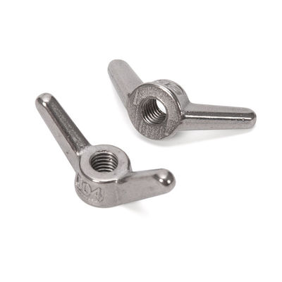 Αυτοκρατορικό Σύστημα Μέτρησης GB Τυποποιημένο ανοξείδωτο χάλυβα Στρογγυλά φτερωτά καρφιά M8 M10 M12 M14 M16 M18 M20 SS304 316 Καρύδια πεταλούδας