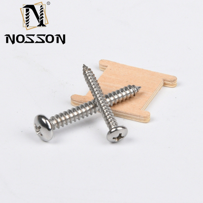 Μαύρο οξείδιο φινίρισμα M2.5 M3 M4 M5 M6 Ατσάλι 304 Wood Allen Socket Self Tapping Screw Ultra Thin Flat Head Screw