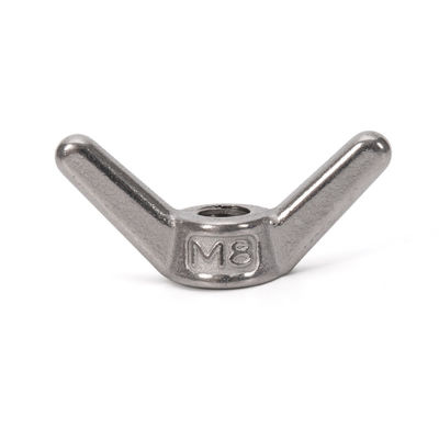 Αυτοκινητοβιομηχανία JIS Standard Stainless Steel 304 316 Wing Nut M4 M5 M6 M8 M10 Butterfly Nuts εντός των προδιαγραφών του χάλυβα άνθρακα