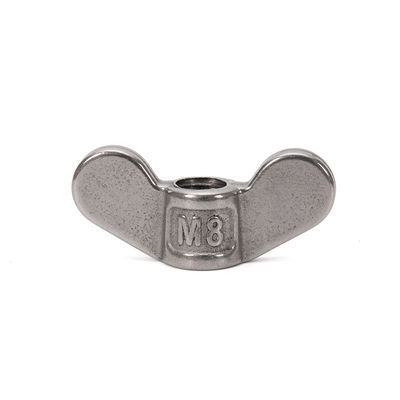 Αυτοκινητοβιομηχανία JIS Standard Stainless Steel 304 316 Wing Nut M4 M5 M6 M8 M10 Butterfly Nuts εντός των προδιαγραφών του χάλυβα άνθρακα