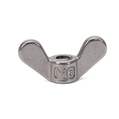 Αυτοκινητοβιομηχανία JIS Standard Stainless Steel 304 316 Wing Nut M4 M5 M6 M8 M10 Butterfly Nuts εντός των προδιαγραφών του χάλυβα άνθρακα