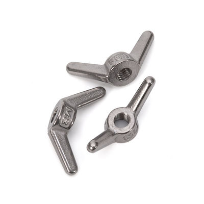 Αυτοκινητοβιομηχανία JIS Standard Stainless Steel 304 316 Wing Nut M4 M5 M6 M8 M10 Butterfly Nuts εντός των προδιαγραφών του χάλυβα άνθρακα
