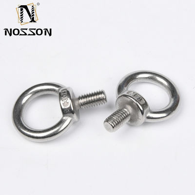 Μετρικό σύστημα μέτρησης DIN580 Bolt μάτι με υλικό από ανοξείδωτο χάλυβα προσαρμοσμένο