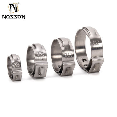 ΖΙΝΚ Τελειοποίηση JIS Standard 5.8-23.5mm Νικό πάχος Κλιπ Μονό αυτί Pex σωλήνα Ένα αυτί Σωλήνα Κλιπ Κλιπ για υλικό Bolts Κλιπ Τύπος Τροφίμων και Ποτών