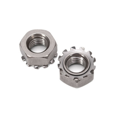 Μετρικά νήματα K-Lock Nuts Χάλυβα από ανοξείδωτο χάλυβα Δόντια κλειδαριές κλειδαριές Νήματα για τη γενική βιομηχανία Έπιπλα Μετρικό πρότυπο GB