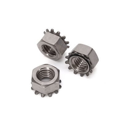 Μετρικά νήματα K-Lock Nuts Χάλυβα από ανοξείδωτο χάλυβα Δόντια κλειδαριές κλειδαριές Νήματα για τη γενική βιομηχανία Έπιπλα Μετρικό πρότυπο GB