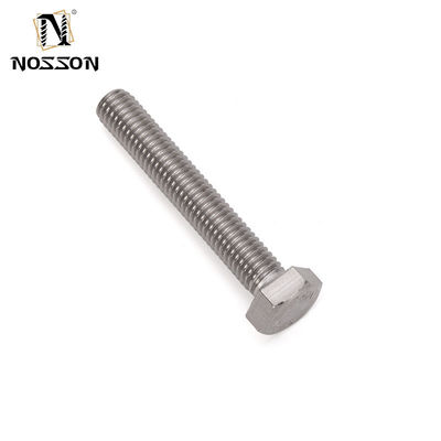 SS 304 316 Ζυθοποιημένο χάλυβα DIN931 DIN933 Μισό νήμα Εξακόσμιες κεφαλές βίδες και νάτσες M3 M4 M5 M6 M8 M10 M12 M14 M16 M20 Καθαρό φινίρισμα