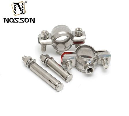 Μετρική μέτρηση από ανοξείδωτο χάλυβα SS304 στρογγυλό σωλήνα προσαρμογή κράτημα για το ανθεκτικό σχεδιασμό υγειονομικής περίθαλψης σε 16-300mm