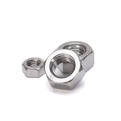 Μετρικό Hex Head Nut Din934 M4 για τη λιανική βιομηχανία Πρότυπο JIS ανοξείδωτου χάλυβα 201/304/316 Προσαρμοσμένο