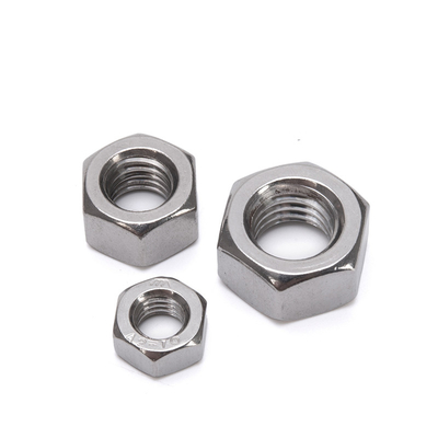 Ζυγισμένο Ζύκλιο GB Standard Hexagon Nut με θηλυκά νήματα και υλικό από ανθρακικό χάλυβα