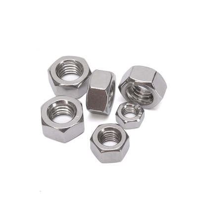 Ζυγισμένο Ζύκλιο GB Standard Hexagon Nut με θηλυκά νήματα και υλικό από ανθρακικό χάλυβα