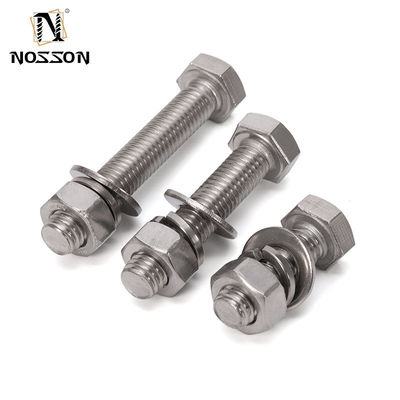 Κατασκευαστική κλάση 8.8 Στρογγυλοπλέκτης DIN931 DIN933 για M3 M4 M5 M6 M8 M10 M12 M14 M16 M20 σε απλό φινίρισμα