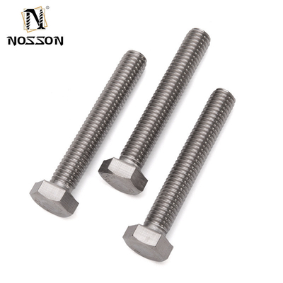 4.8 6.8 Ζυγισμένο χάλυβα άνθρακα Hex Head Bolt Nut Washer Set in Plain Finish για μακροχρόνια απόδοση