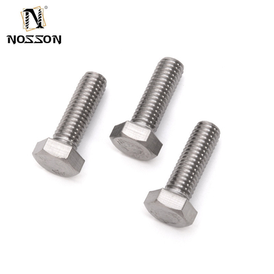 4.8 6.8 Ζυγισμένο χάλυβα άνθρακα Hex Head Bolt Nut Washer Set in Plain Finish για μακροχρόνια απόδοση