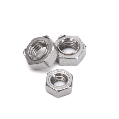 Εφαρμογή πετρελαίου και αερίου Χάλυβα άνθρακα DIN934 M8 Hex Head Nut σε αυτοκρατορικό σύστημα μέτρησης με ανοξείδωτο χάλυβα