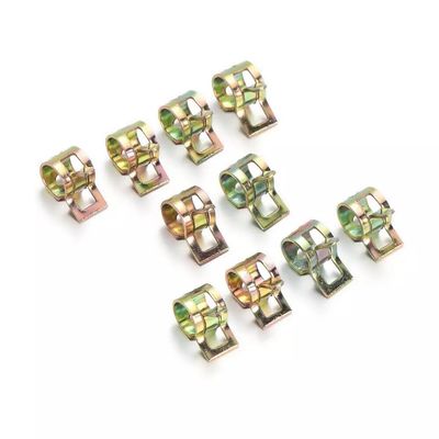 Χάλυβα από ανοξείδωτο βαρύ φορτίο Clamp Metal Action Fue Spring Type Hose Clamp με ZINC Finish και προσαρμοσμένη υποστήριξη OEM