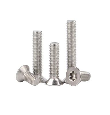 Τυποποιημένο σύστημα JIS για την προστασία από παραβίαση βρόγχος επίπεδης κεφαλής βίδες ασφαλείας Torx Pin Anti Theft Machine Screw M3 M4 M5 M6 Μετρικό πρότυπο