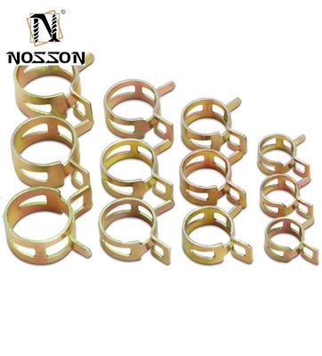 Σωλήνα σωλήνα καυσίμου αυτοκινήτου με υλικό από ανοξείδωτο χάλυβα βαριάς βιομηχανίας και ψευδάργυρο επικάλυψη φινίρισμα ελατήριο μπάντα σφίξιμο