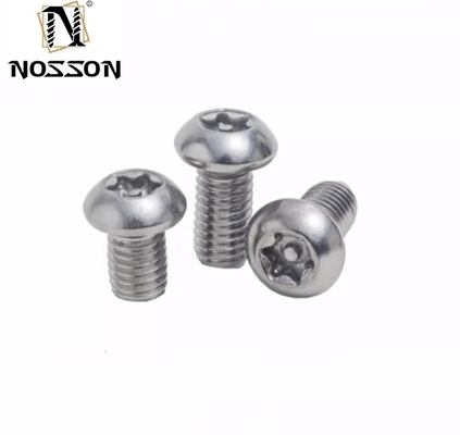Μπλε χρωματισμένο φινίρισμα INCH Anti Theft Screw Car Airtag Bike Made in Pig Nose Torx 5-Lobe Pin T-Head από ανοξείδωτο χάλυβα