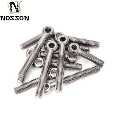 Απλή φινίρισμα από ανοξείδωτο χάλυβα Στρογγυλή βίδα ματιού ψαριού M5 M6 M8 M10 M12 M16 M20 M24 M30 για ανύψωση και πένα ματιού Slipknot