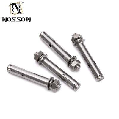 Μετρικό από ανοξείδωτο χάλυβα Hex Nut Sleeve Round Hole Flat Washer and Spring Washer Anchor Bolt Finish Longer Life TiCN Δυνατότητα 700