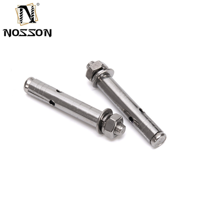 Μετρικό από ανοξείδωτο χάλυβα Hex Nut Sleeve Round Hole Flat Washer and Spring Washer Anchor Bolt Finish Longer Life TiCN Δυνατότητα 700