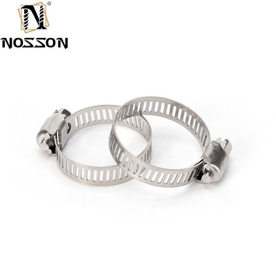 Μετρική DIN Standard Αμερικανική ρυθμιζόμενη λαμπτήρα σωλήνα Worm Gear 201 304 ατσάλινου χάλυβα λαμπτήρες σωλήνα για 16-300mm σωλήνες