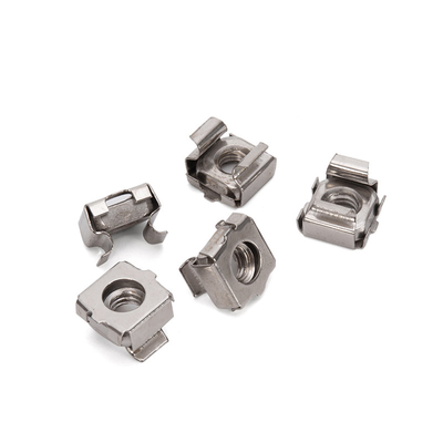 Μετρικό σύστημα μέτρησης Ατσάλι Ατσάλι Square M6 Cage Nuts Bolts M10 M3 Clip με DIN Standard και Black Oxide Finish
